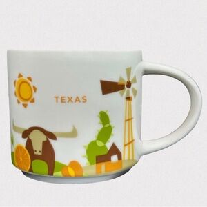 Starbucks Texas “You Are Here” Mug 14oz | Discontinued YAH Collector Mug 2015